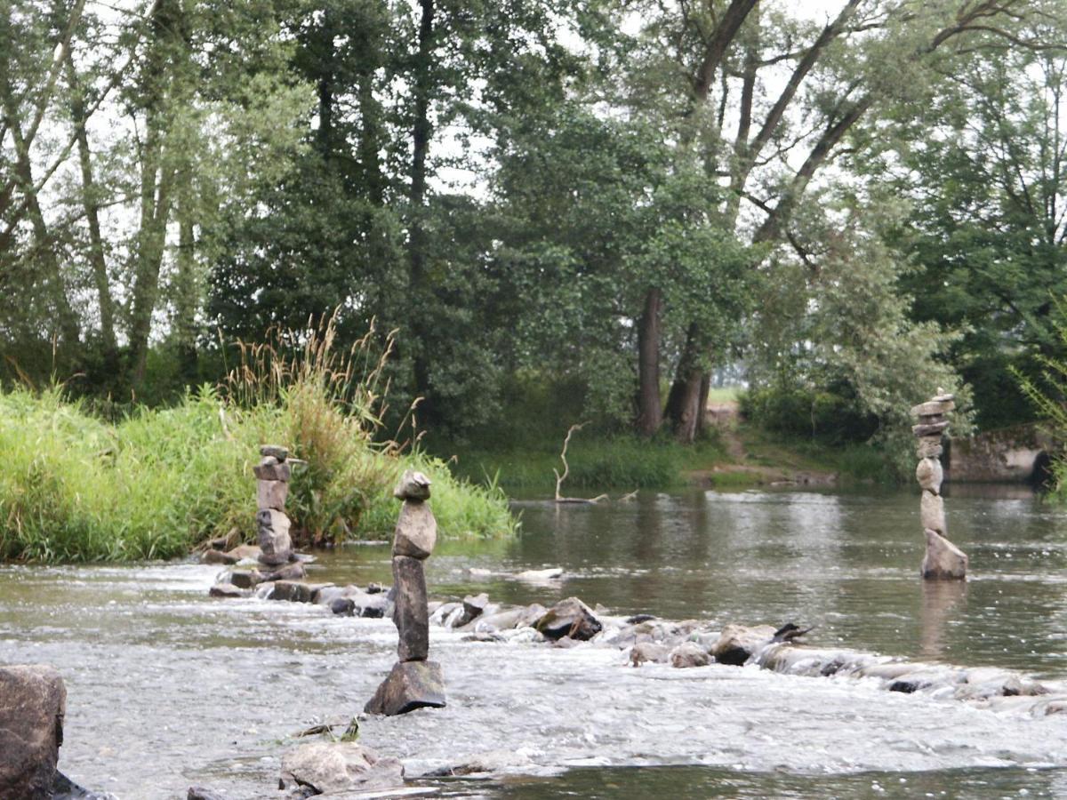 Ferienwohnungen Am Campingplatz Trendelburg Bagian luar foto